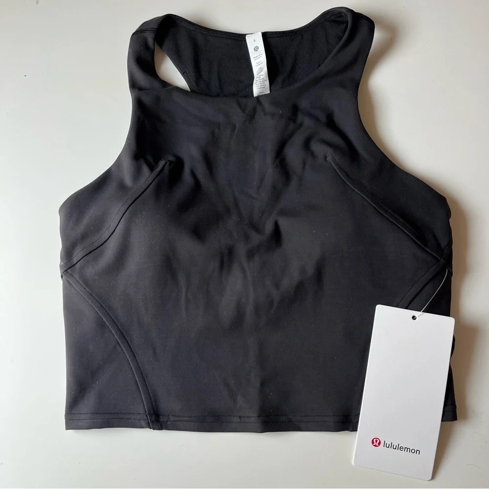 NWT Lululemon Wunder Train Racerback Tank Top - Black - Picture 5 of 6